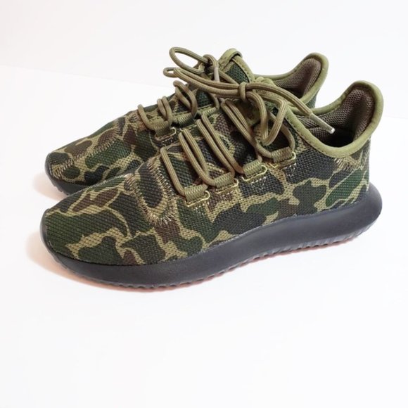 adidas Other - Adidas Tubular Shadow Knit Green Camo Mens Size 11 Shoes PYV 702001